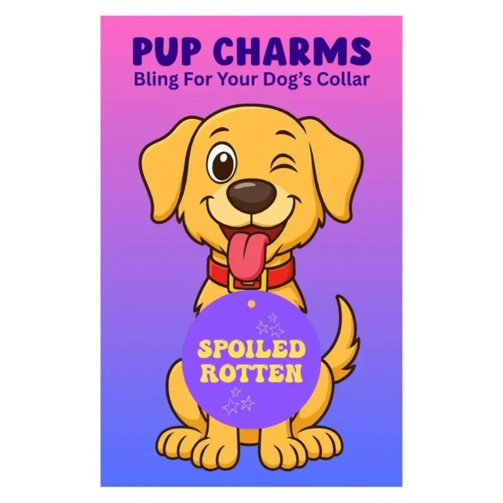 ($8) Pup Charm Dog Tag